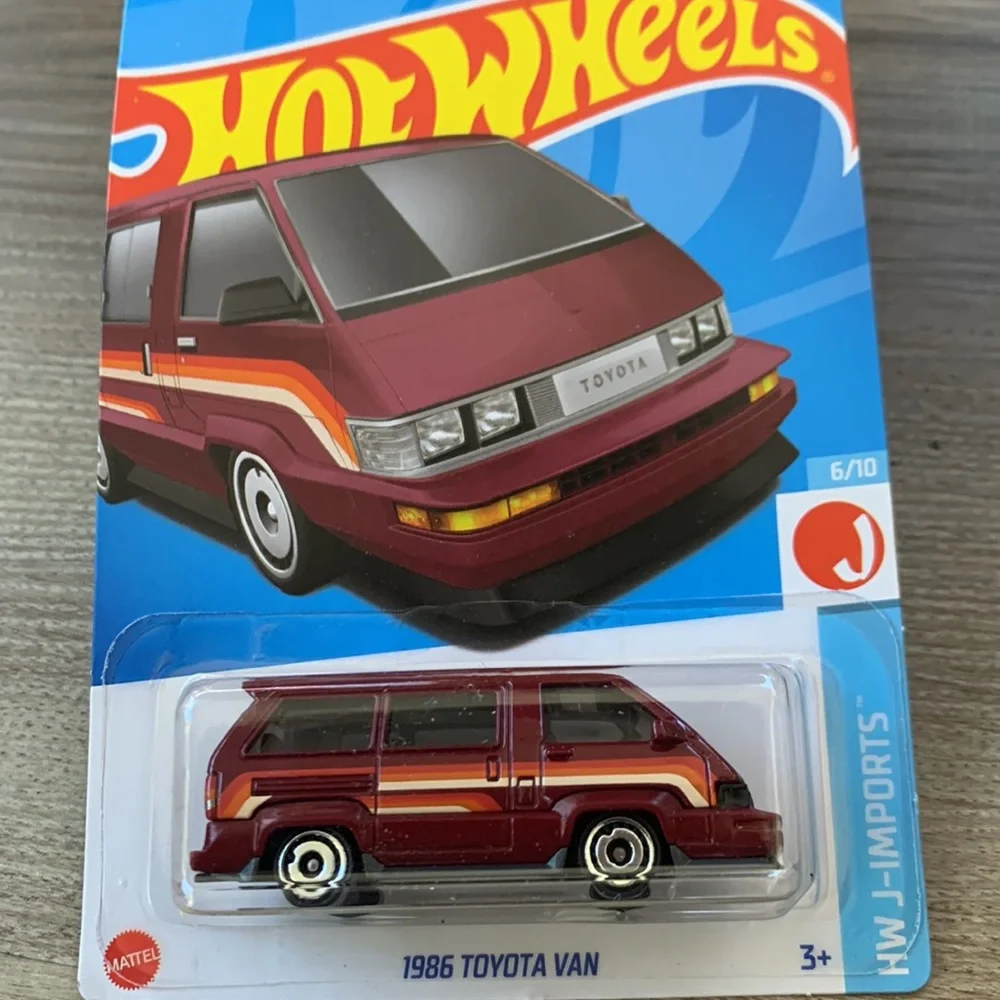 Hot Wheels 1986 Toyota Van J Imports 80 1980s Mini Minivan Hotwheels New 2023
